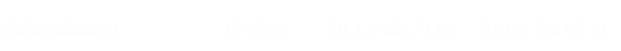 Söllereckbahn 1345 m 20.12. bis 27.04. 01.05. bis 09.11.